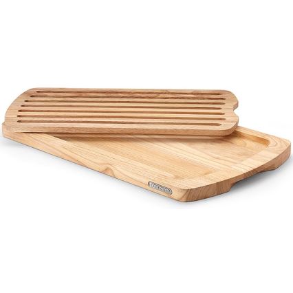 Continenta C3078 - Planche à découper pour le pain 45x26 cm figuier caoutchouc