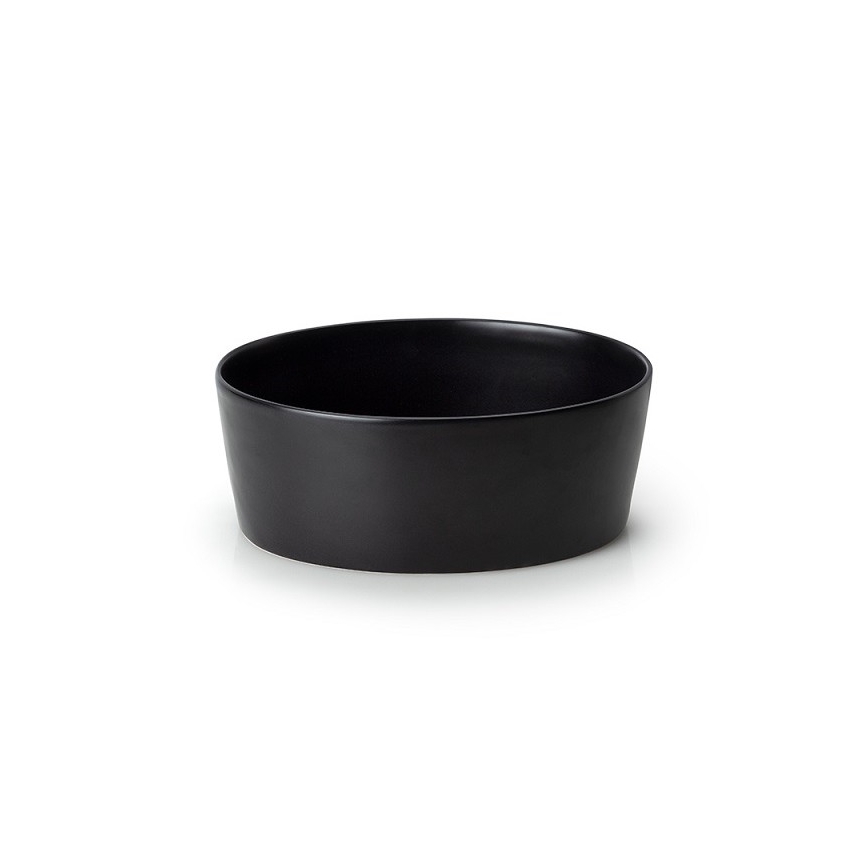 Continenta C3731 - Boîte à pain avec couvercle 27x20 cm noir/bois d'hévéa