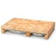 Continenta C4028 - SET 1x Planche à découper de cuisine 50x32,5 cm + x3 plateau caoutchouc