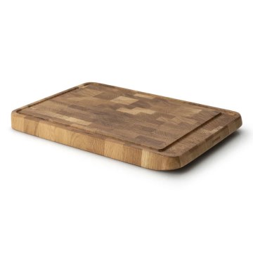 Continenta C4183 - Planche à découper de cuisine 42 x 29 cm en chêne