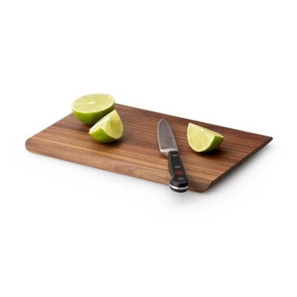 Continenta C4220 - Planche à découper de cuisine 24x16 cm bois de noyer