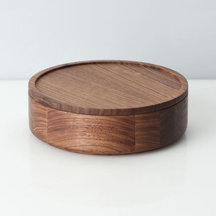 Continenta C4271 - Boîte en bois 19x6 cm en bois de noyer