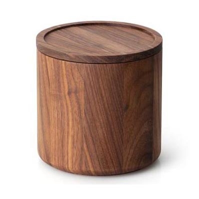 Continenta C4273 - Boîte en bois 13x13 cm bois de noyer