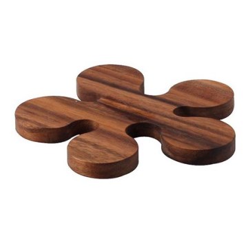 Continenta C4881 - Dessous de plat en bois pour casserole 16x1,2 cm acacia