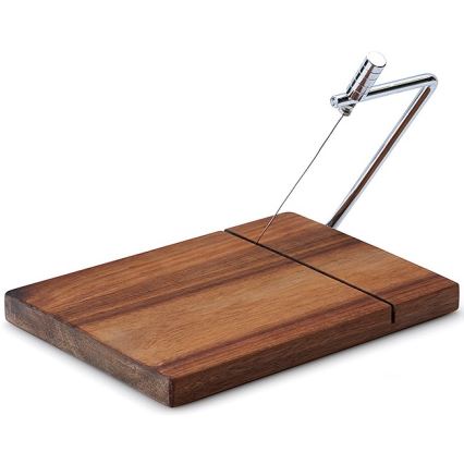 Continenta C4892 - Planche à découper de cuisine pour couper le fromage 24x17,5 cm acacia