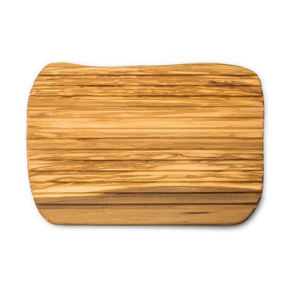 Continenta C4990 - Planche à découper de cuisine pour le pain 37x25 cm bois d'olivier