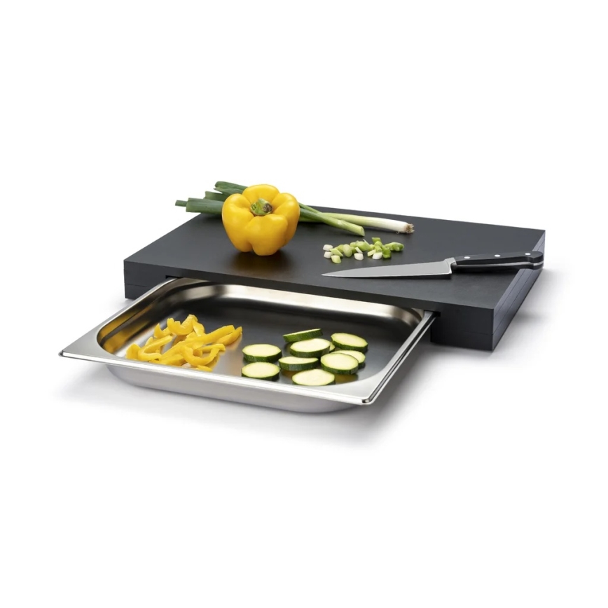 Continenta C5327 - ENSEMBLE planche à découper de cuisine 48x32,5 cm + 1 bol duracore