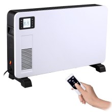 Convecteur à air chaud 1000/1300/2300W/230V écran LCD/minuteur/thermostat + télécommande