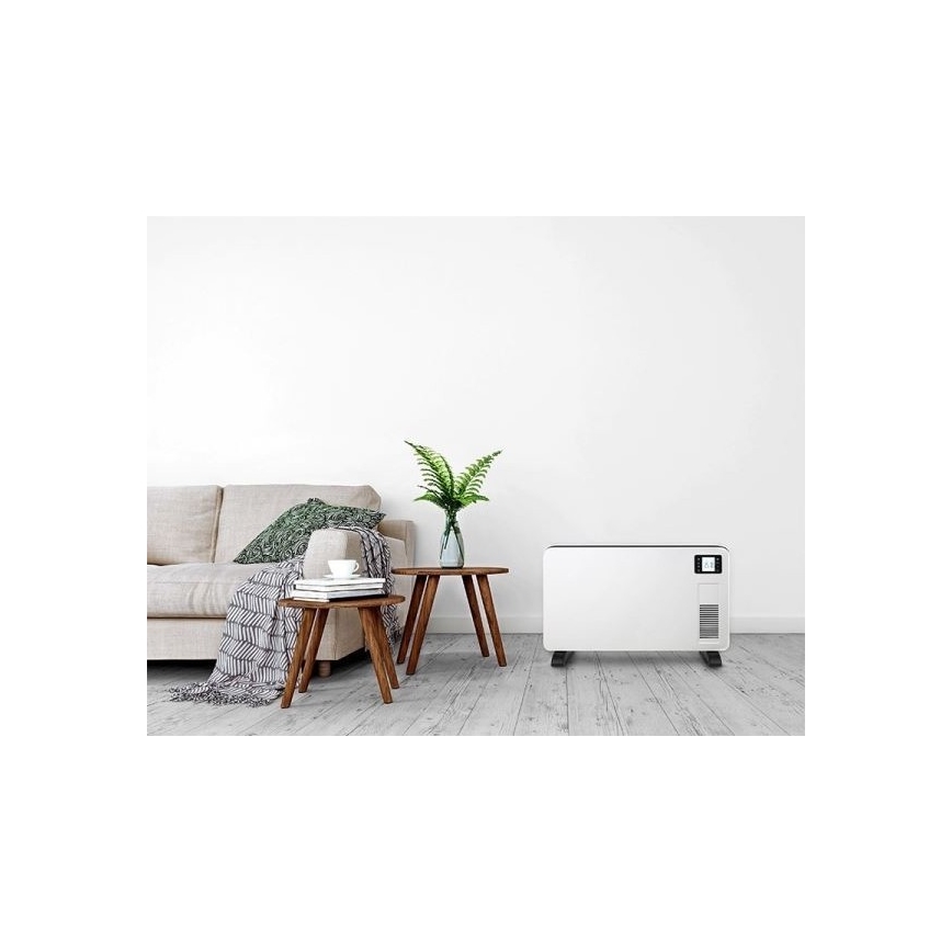 Convecteur à air chaud 1000/1300/2300W/230V LCD/minuteur/thermostat WIFI