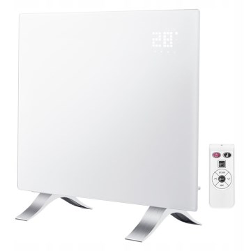 Convecteur/radiateur électrique NEO 1000 W Wi‑Fi Tuya IP24 + télécommande