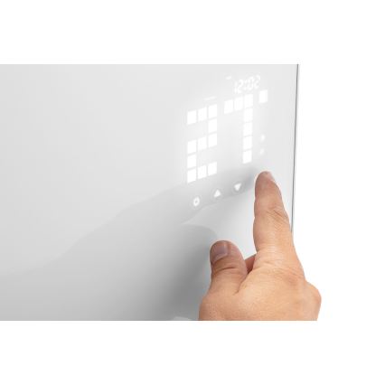 Convecteur/radiateur électrique NEO 1000 W Wi‑Fi Tuya IP24 + télécommande