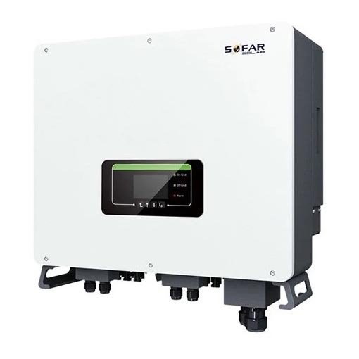 Convertisseur asymétrique hybride SOFAR Solar 6kW, HYD 6KTL - 3PH