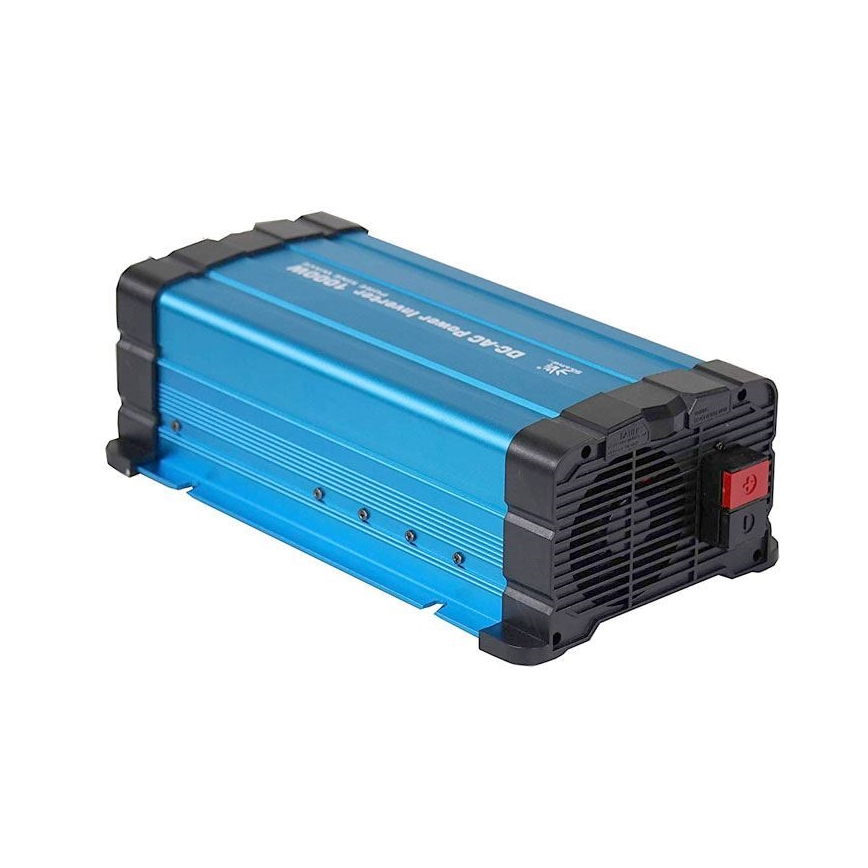 Convertisseur de tension 1000W/12/230V + télécommande filaire