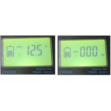 Convertisseur de tension 1000W/12/230V + télécommande filaire