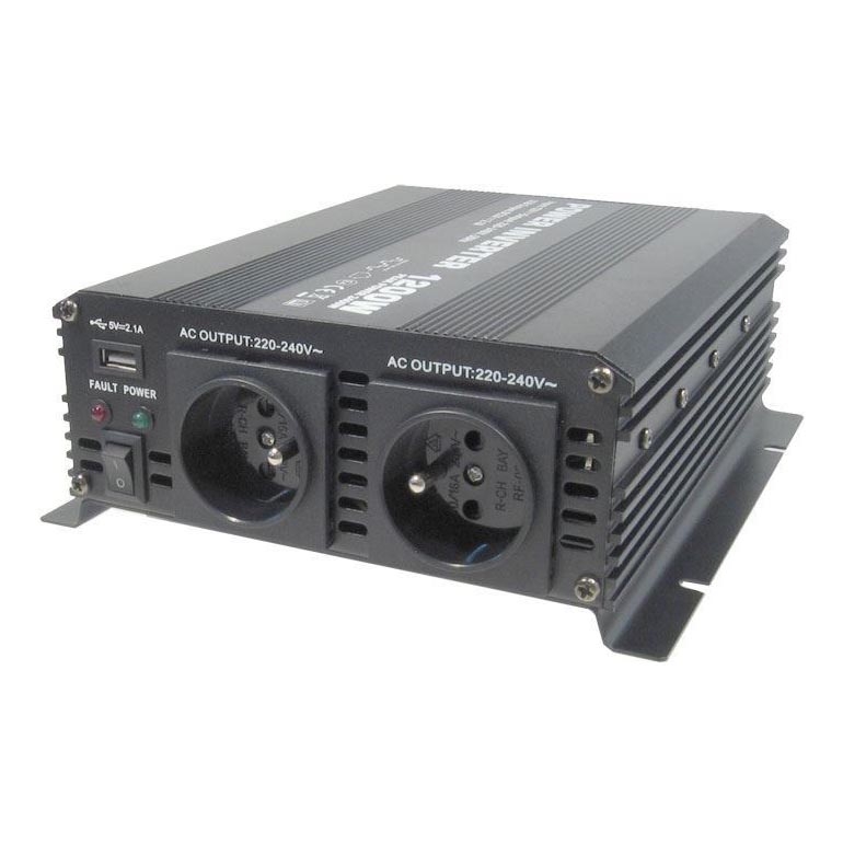 Convertisseur de tension 1200W/12/230V