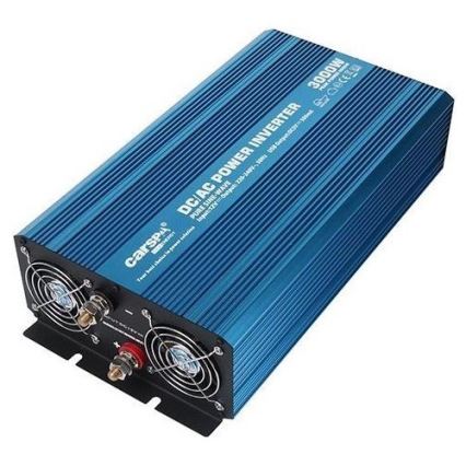 Convertisseur de tension 3000W/24V/230V + télécommande filaire