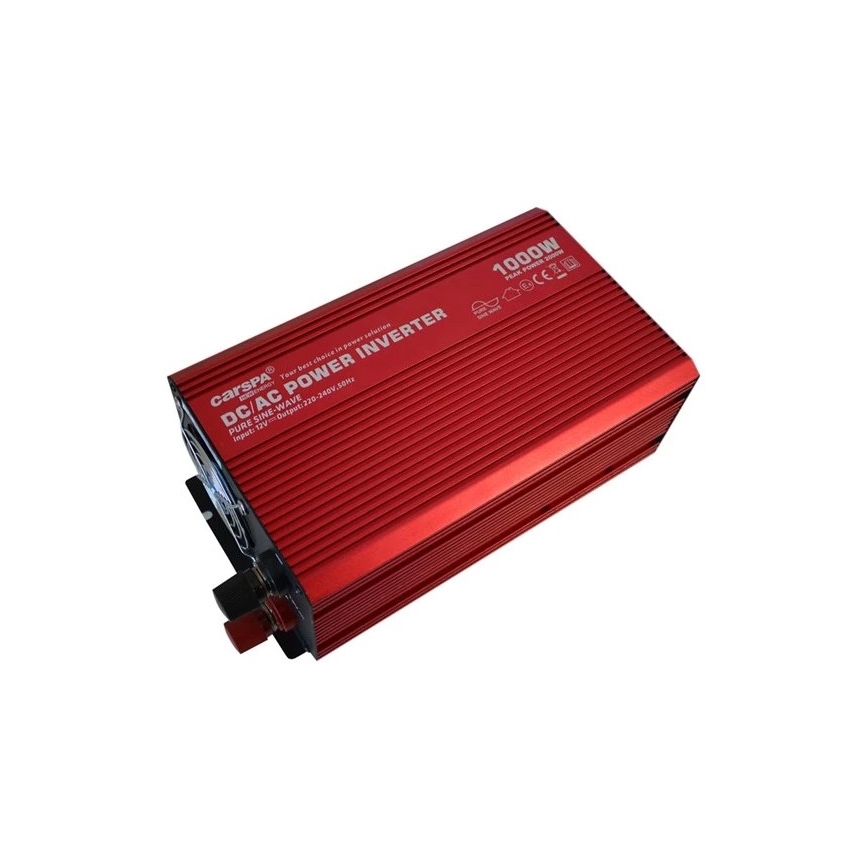 Convertisseur de tension CARSPA 1000W/12/230V + USB