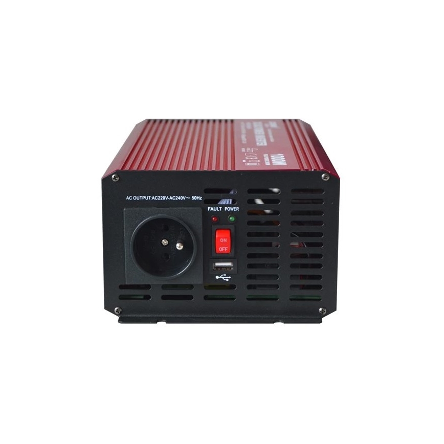 Convertisseur de tension CARSPA 1000W/12/230V + USB