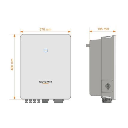 Convertisseur solaire SUNGROW SG6.0RT 6000W IP65