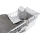 COSING - Ensemble de 9 pièces pour nouveau-né Sleeplease gris/blanc