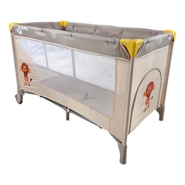 COSING - Lit de voyage réglable ADAM Lion Beige