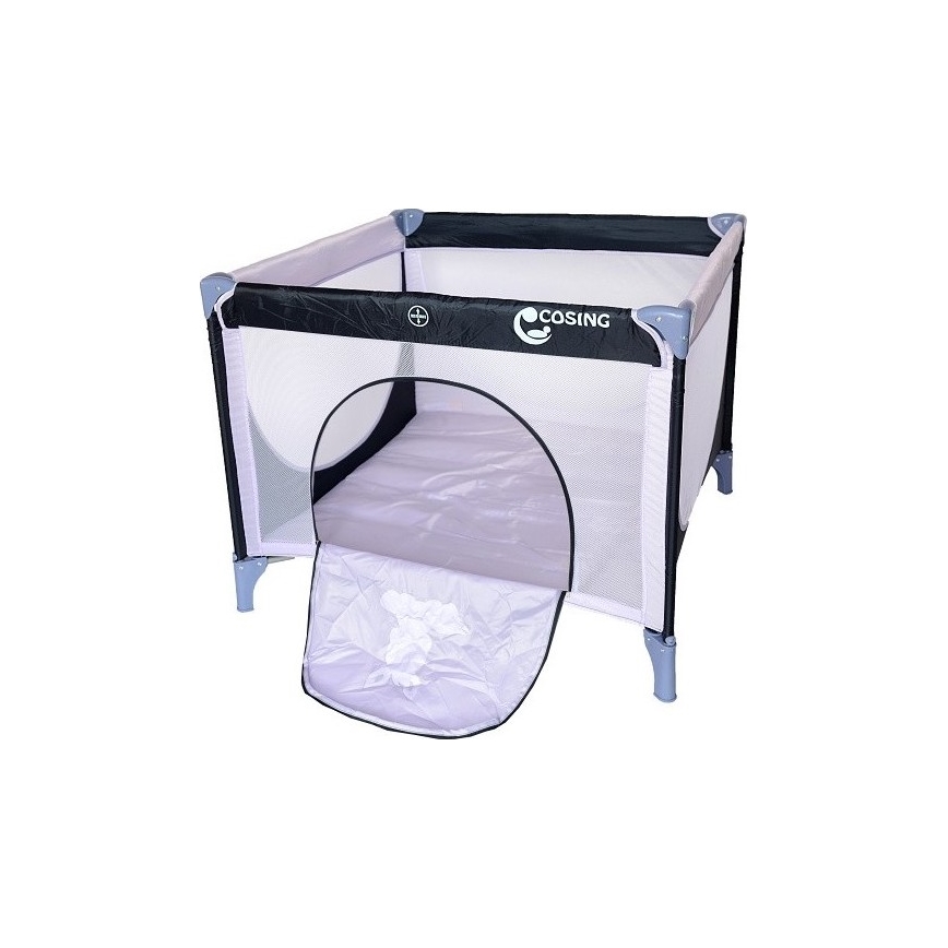 COSING - Parc pour bébé EMA Zebra Grey