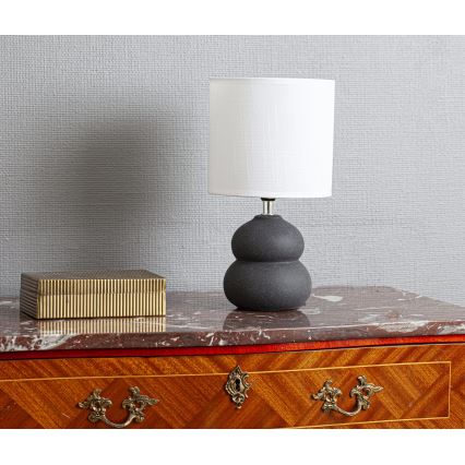 Cottex - Lampe de table LUCIE 1xE14/8W/230V grise