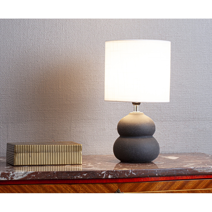 Cottex - Lampe de table LUCIE 1xE14/8W/230V grise