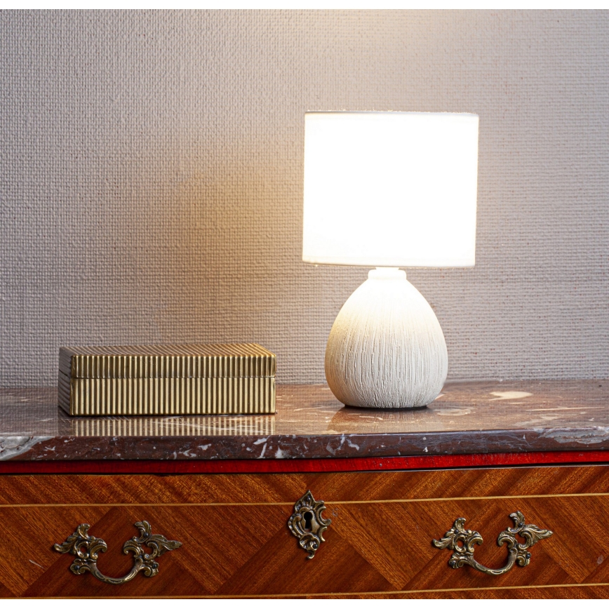 Cottex - Lampe de table MADISON 1xE14/8W/230V crème