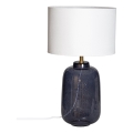 Cottex - Lampe de table BLAKE 1xE27/8W/230V bleue