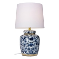 Cottex - Lampe de table KLASSISK 1xE14/40W/230V bleue