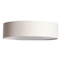 Cottex - Plafonnier ABBIE 3xE27/8W/230V Ø 50 cm crème