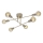 Cottex - Plafonnier BATON 6xE27/60W/230V laiton