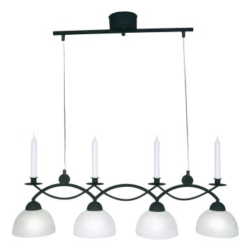 Cottex - Suspension sur câble FLORENS 4xE14/40W/230V