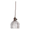 Cottex - Suspension sur câble NORA 1xE14/5W/230V transparente