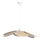 Cottex - Suspension sur câble WINF 1xE27/8W/230V beige/blanc