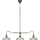 Cottex - Suspension sur tige SNOOKER 3xE27/60W/230V