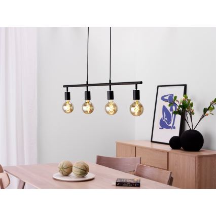 Cottex - Suspension sur câble ARC 4xE27/60W/230V