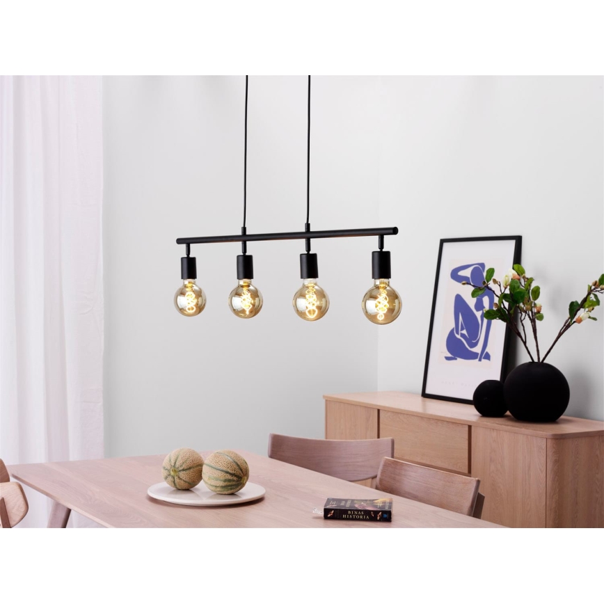 Cottex - Suspension sur câble ARC 4xE27/60W/230V