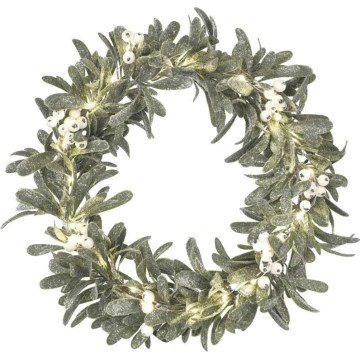 Couronne de Noël à LED 25xLED/3xAA Ø 35 cm