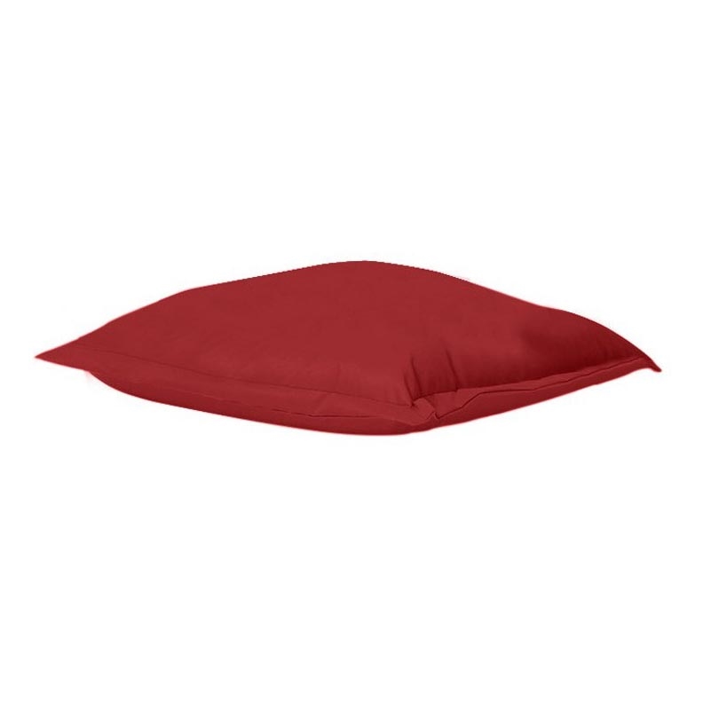 Coussin de sol 70x70 cm rouge