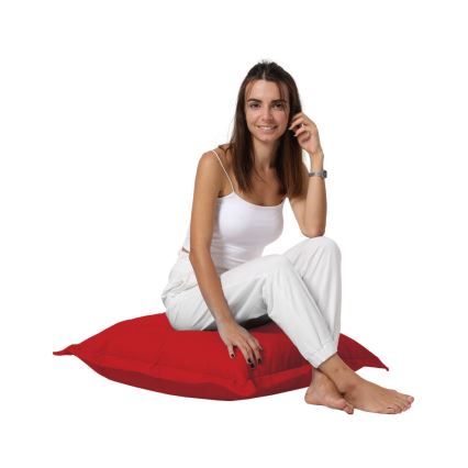 Coussin de sol 70x70 cm rouge