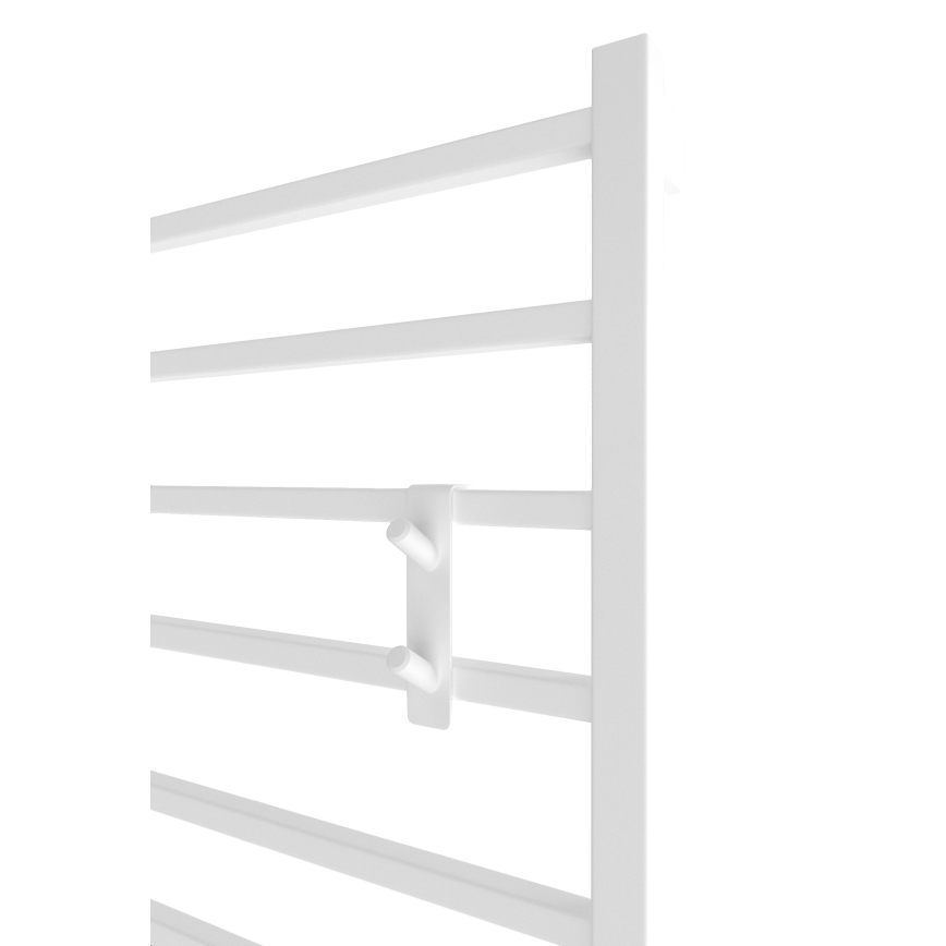 Crochet pour radiateur INOX (acier inoxydable)/blanc