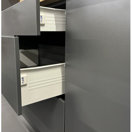 Cuisine ELISE 240 cm – finition graphite