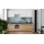 Cuisine MARINA 240 cm chêne craft/blanc laqué