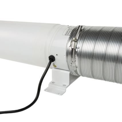 Dalap 24MF125 - Ventilateur en ligne à moteur économique et régulateur de vitesse MF 125 EC 20W/230V