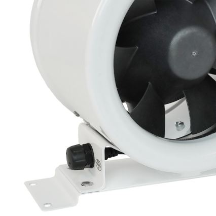 Dalap 24MF125 - Ventilateur en ligne à moteur économique et régulateur de vitesse MF 125 EC 20W/230V