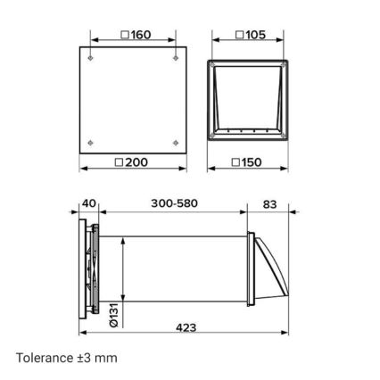 Dalap 24ZH01 - Récupérateur de chaleur pour pièce HERO 9,4W/230V
