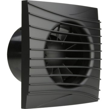 Dalap 41096ZW - Ventilateur axial temporisé 125 DARK ZW 10W/230V