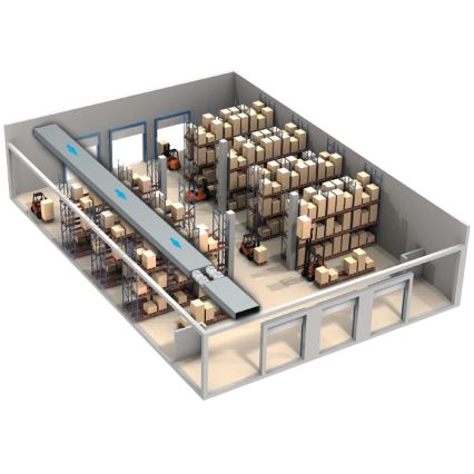 Dalap 8199 - Ventilateur axial AP PROFI 100 25W/230V